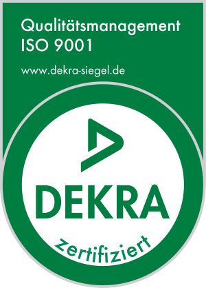 Dekra – ISO 9001 – Zertifizierung Dekra - ISO 9001 - Zertifizierung